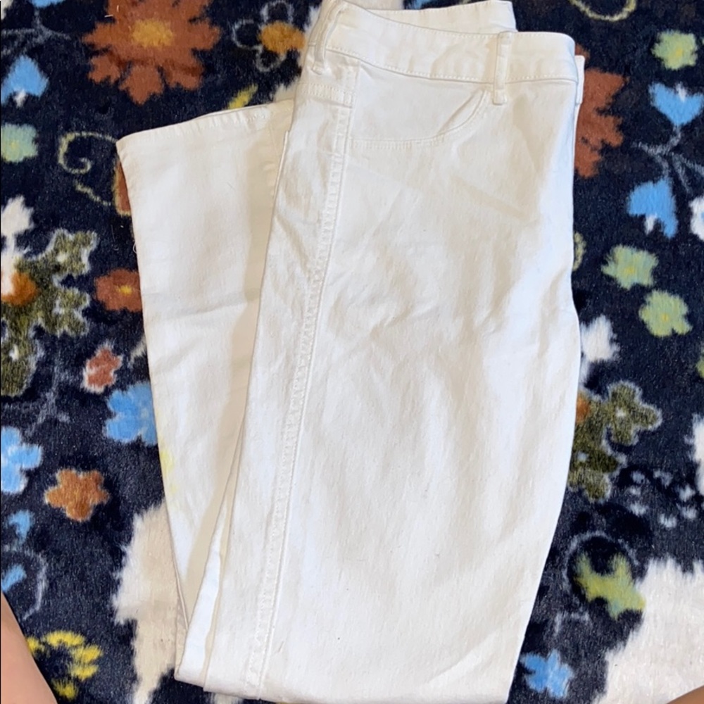 H&M white jeans